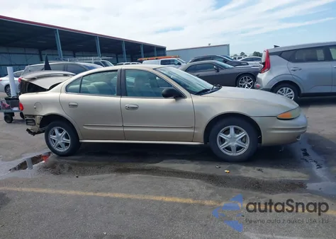 2003 Oldsmobile Alero Gl1 из США, поврежденный, VIN 1G3NL52F93C321906